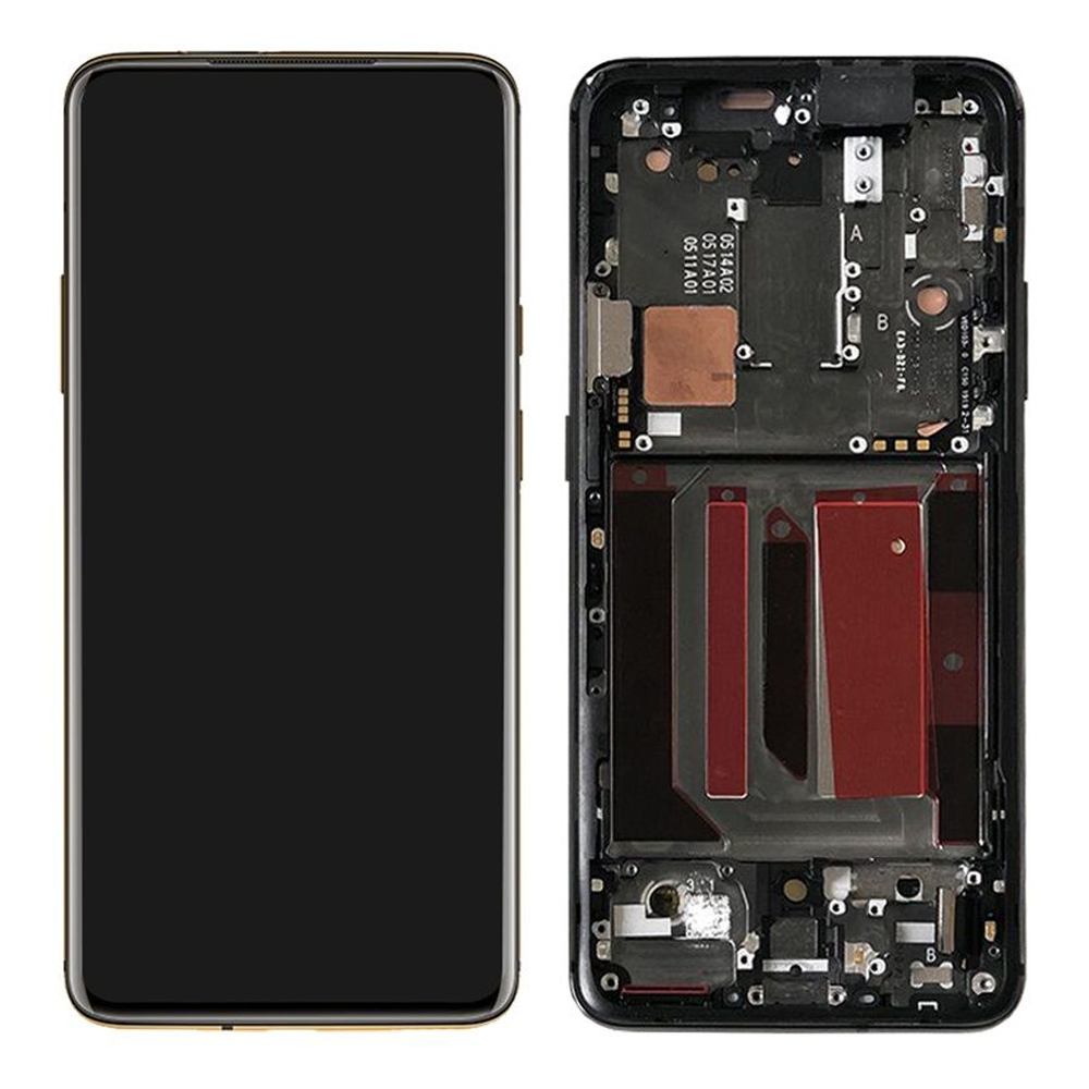 OnePlus 7T Pro Orjinal Amoled Dokunmatik Çıtalı Ekran