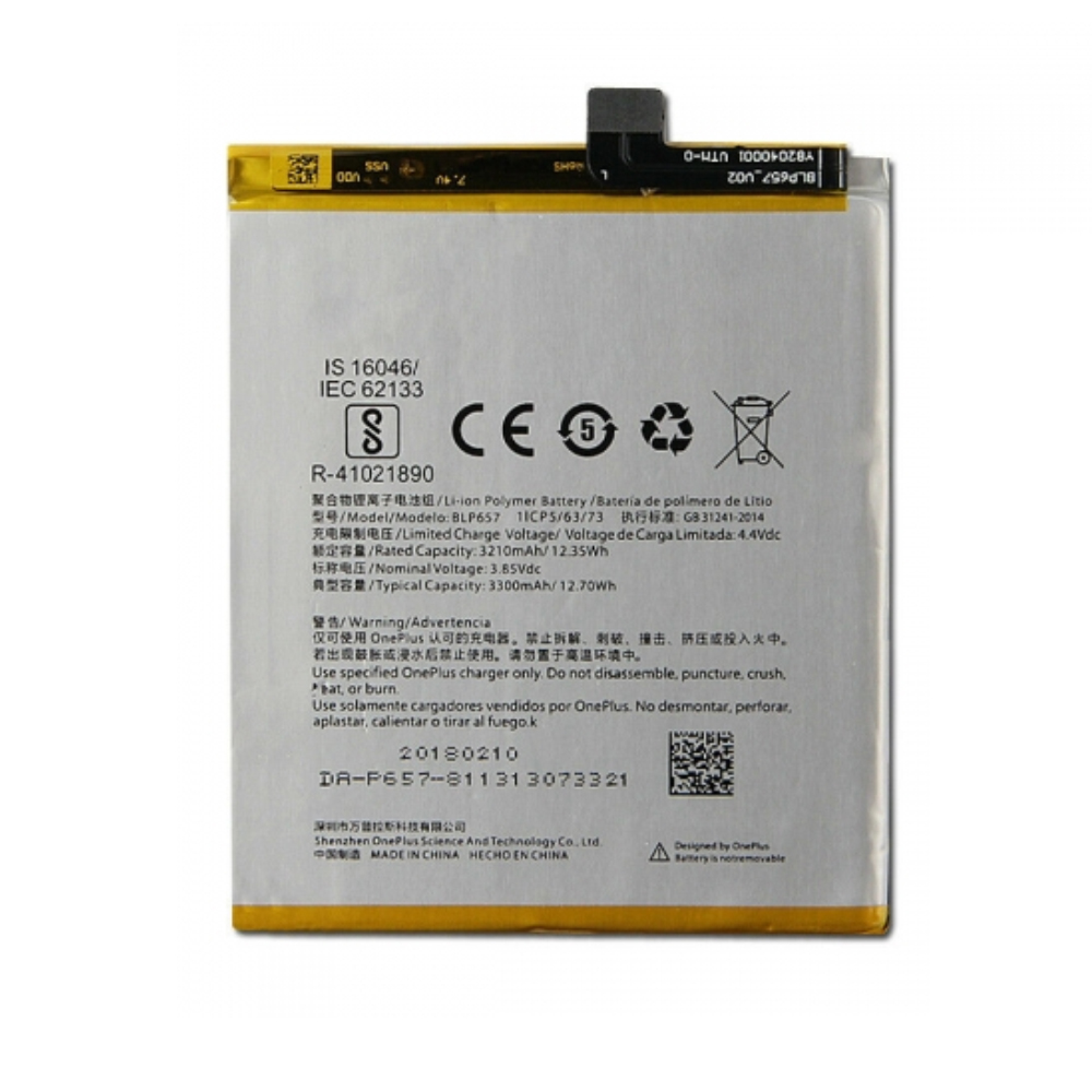 OnePlus 6 Orijinal Batarya Pil